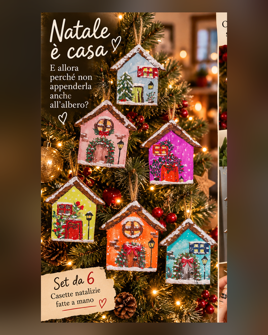 Set 6 Casette Natalizie Fatte a Mano | Imperfectly Store
